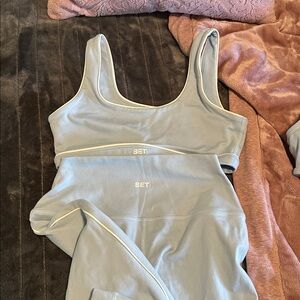 SET Active x Parke Sky Blue Workout Set
